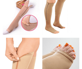 Compression therapy of varicose veins