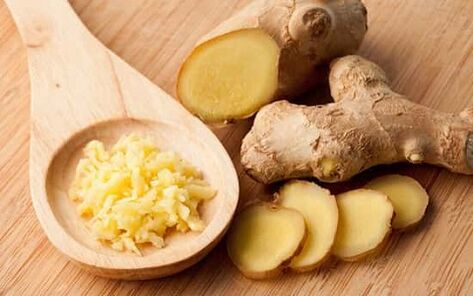 Ginger to treat varicose veins